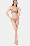 Amante Low Rise Three-Fourth Coverage Bikini Panty - Filigree Pr — thumbnail 5